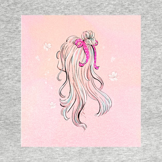 Little Pink Ribbon by Tyne Bobier Illustrations